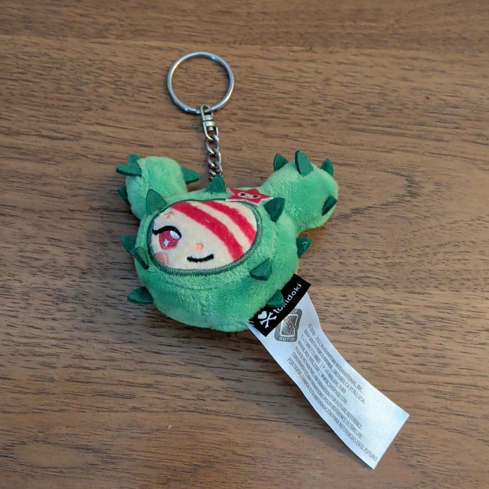 Tokidoki Cactus Friends Plush Keychain SANDy Bag Charm - Picture 2 of 6